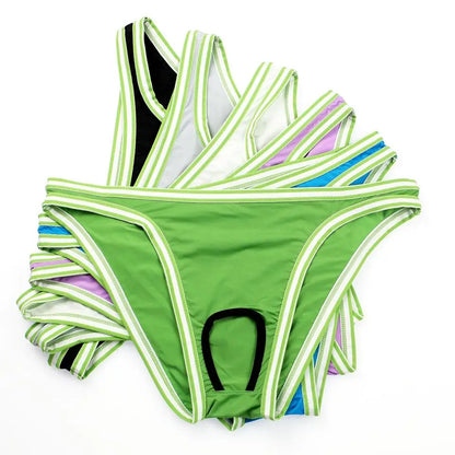 Men Briefs Transparent Ice Silk Sexy Man Panties Hollow Erotic Lingeries Gay Underwear Briefs for Men