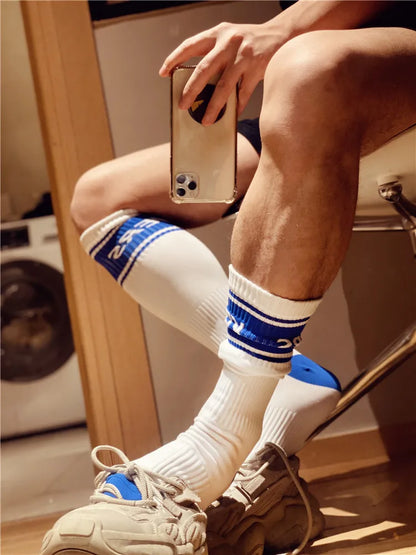 Men's Nylon Sports Socks Long Tube Football Comfortable Socks