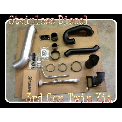 HE351 Twin Piping Kit '03-'07 3G 5.9L
