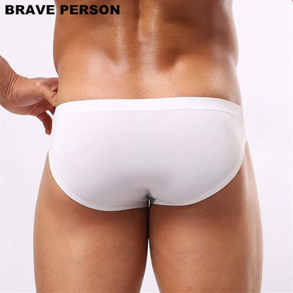 Brave Person Men’s Nylon Blend Briefs – Breathable Everyday Underwear