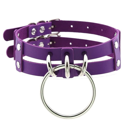 Punk Choker Collar Goth Necklace Big Transparent  Straps Chocker Women Girls Trendy Rock Sexy Harajuku Emo Gothic Jewelry
