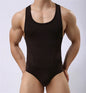 Brave Person Bodysuits Men High Elasticity One-piece Shapers Men's Leotard Slim Corrective Body Building Men Singlet Underwear