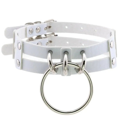 Punk Choker Collar Goth Necklace Big Transparent  Straps Chocker Women Girls Trendy Rock Sexy Harajuku Emo Gothic Jewelry