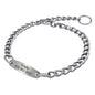 Personalized Pet Dog Chain Choke Collar Pets Training Engraved ID Slip Collars Choker For Medium Large Dogs Pitbull Pug Bulldog