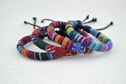 Cotton and linen women's Charm bracelets accessories handmade original DIY jewelries  #EZ211