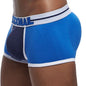 JOCKMAIL Brand sexy men underwear bulge enhancing men Boxer include Penis pad and hips buttocks double Removable push up cup