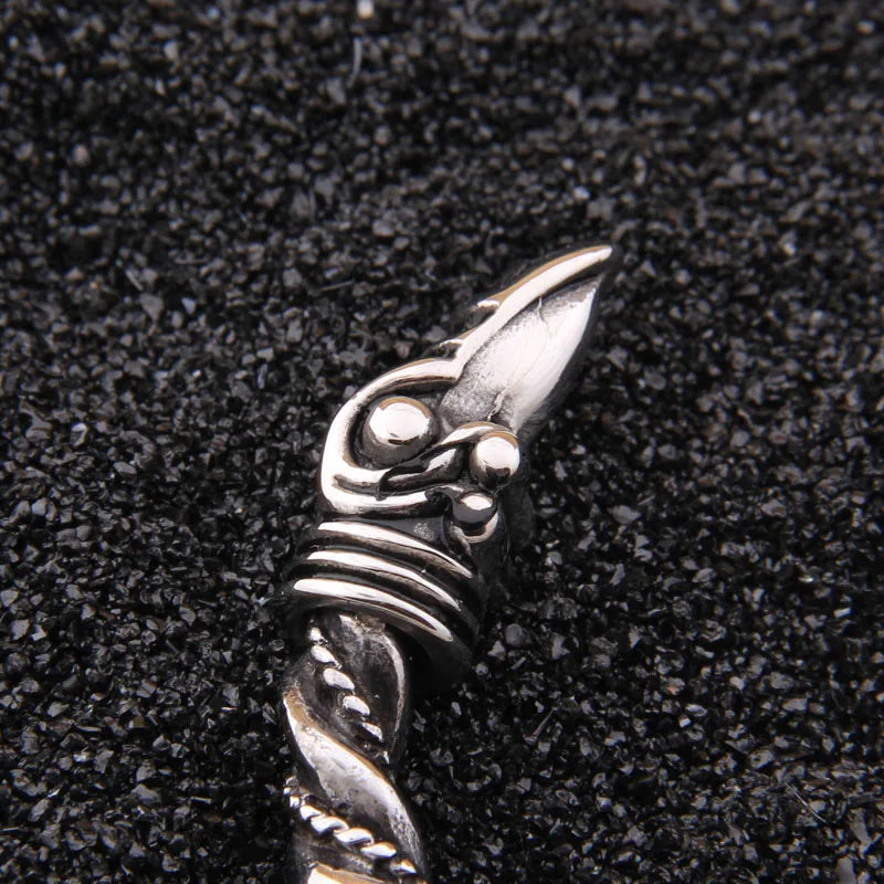 stainless steel raven Bracelet Indian Jewelry Fashion Accessories Viking Bracelet Men Wristband Cuff Bracelets For Women Bangles
