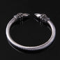 stainless steel raven Bracelet Indian Jewelry Fashion Accessories Viking Bracelet Men Wristband Cuff Bracelets For Women Bangles