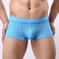 Brave Person Men’s Breathable Boxer Shorts – Cotton/Spandex Mesh Design