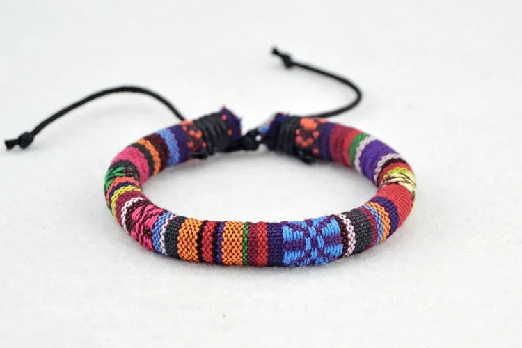 Cotton and linen women's Charm bracelets accessories handmade original DIY jewelries  #EZ211