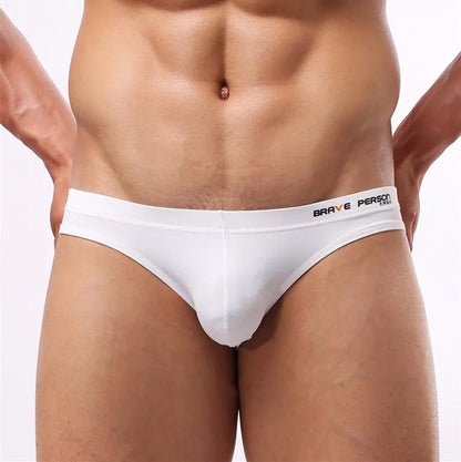 Brave Person Men’s Nylon Blend Briefs – Breathable Everyday Underwear