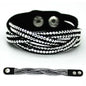 TYO New Fashion Charm Ladies Color Woven Leather Bracelet Charm Bracelet Hot Wholesale Wholesale 14 Colors To Choose From!