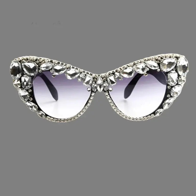 Women's Sunglasses Sunglasses - Bejeweled - Cat Eye Fashion Statement