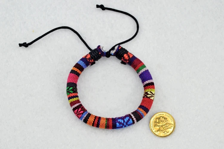 Cotton and linen women's Charm bracelets accessories handmade original DIY jewelries  #EZ211