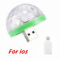 USB Mini Disco Lights,Portable Home Party Light,DC 5V USB Powered Led Stage Party Ball DJ Lighting,Karaoke Party Led Christmas
