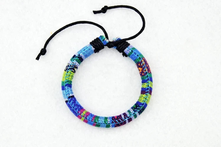 Cotton and linen women's Charm bracelets accessories handmade original DIY jewelries  #EZ211