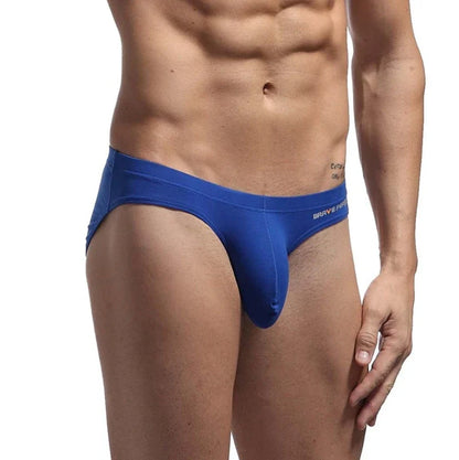 BRAVE PERSON Sexy Men Underwear Briefs U convex Big Penis Pouch Design Men Cotton Briefs for Man Bikini Hot Sale