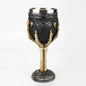 Gothic Wine Goblet Contain Dragon Claw Viking Skeleton Retro Stainless Steel Resin