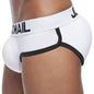 Brand Enhancing Mens Underwear Briefs Sexy Bulge Gay Penis pad Front + Back Magic buttocks Double Removable Push Up Cup
