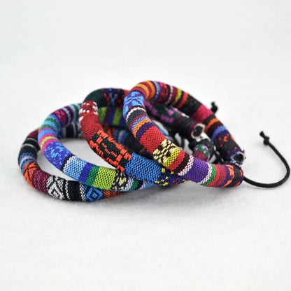 Cotton and linen women's Charm bracelets accessories handmade original DIY jewelries  #EZ211