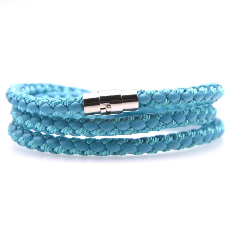 High Quality Anchor Bracelets Men Charm Nautical Survival Rope Chain Bracelet Stainless Steel Bracelet Wrap Metal Sport Hooks