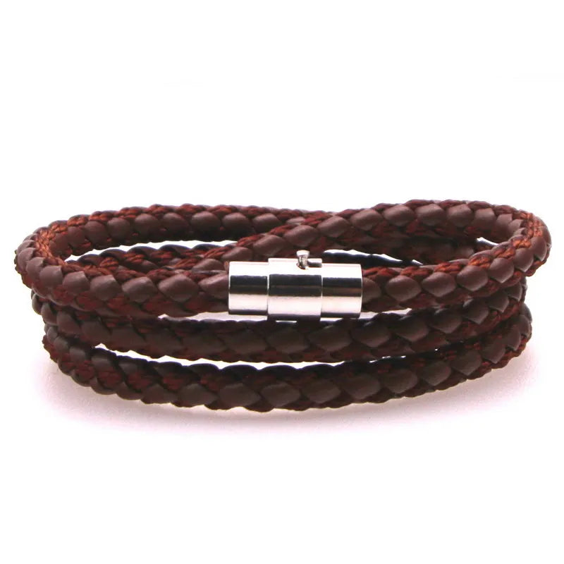 High Quality Anchor Bracelets Men Charm Nautical Survival Rope Chain Bracelet Stainless Steel Bracelet Wrap Metal Sport Hooks