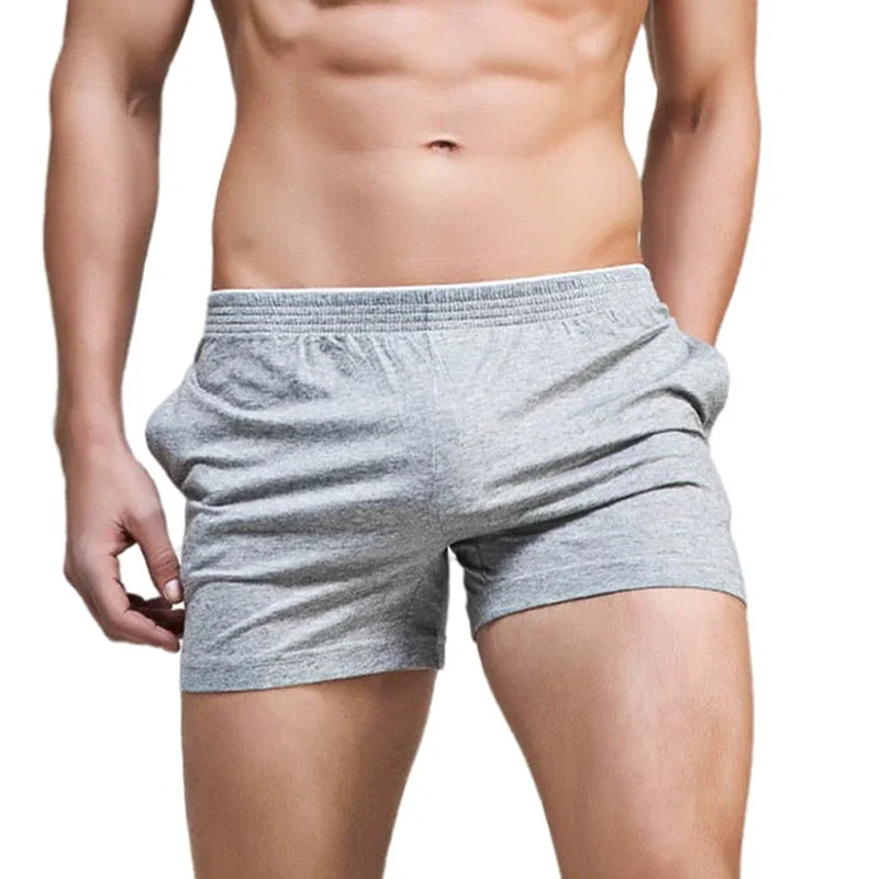 Superbody Breathable Men's Underwear Boxer Shorts Men Pajamas Soft Comfortable Shorts Men Boxers Lounge Sleep Wear