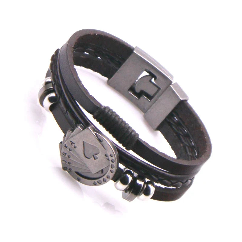 High Quality Anchor Bracelets Men Charm Nautical Survival Rope Chain Bracelet Stainless Steel Bracelet Wrap Metal Sport Hooks