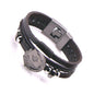High Quality Anchor Bracelets Men Charm Nautical Survival Rope Chain Bracelet Stainless Steel Bracelet Wrap Metal Sport Hooks