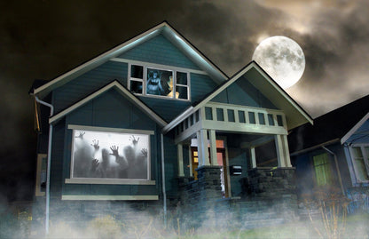 HoliScapes® USB Projector Kit - 4 Seasons + Projector + 48" x 72" Projection Screen