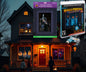 AtmosFX Halloween Digital Decoration USB - Halloween Vol 1 + 48" x 72" Projection Screen