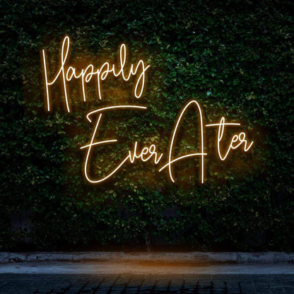 "Happily Ever After" Neon Sign