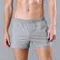 Mens Summer Loose Shorts Fashion Comfortable Cotton Boxers Shorts Men Breathable Home Short Sweatpants Casual Shorts
