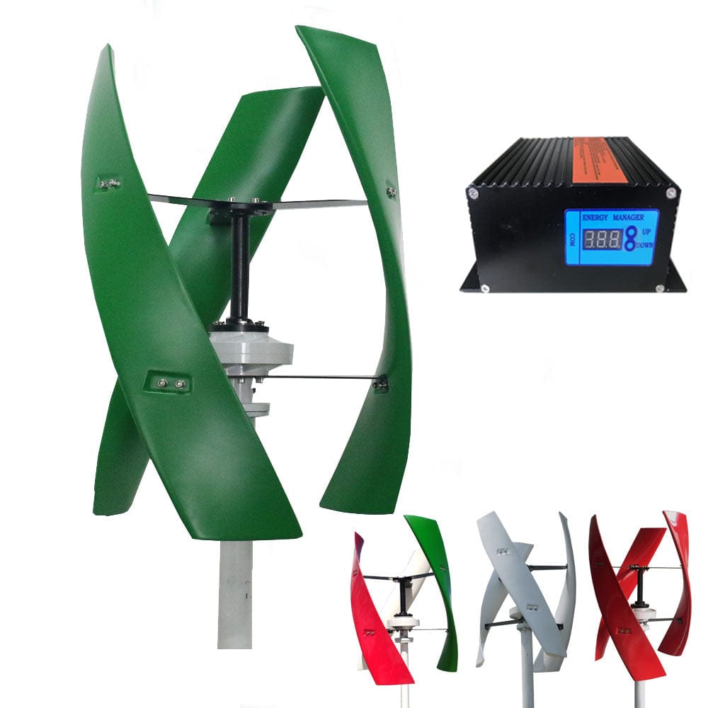 Vertical Wind Turbine Generator Home 1kw 2kw 3kw Turbine