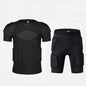 Sports Honeycomb Anti-Collision Suit Anti-Collision T-Shirt Shorts Football Cycling Sports Protective Gear