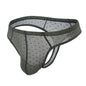 Sexy Underwear Men Transparent Thong G-String Ice Silk Lingerie Underpants Low Rise Men Briefs T-Back Panties