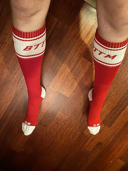 Men's Nylon Sports Socks Long Tube Football Comfortable Socks