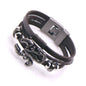 High Quality Anchor Bracelets Men Charm Nautical Survival Rope Chain Bracelet Stainless Steel Bracelet Wrap Metal Sport Hooks