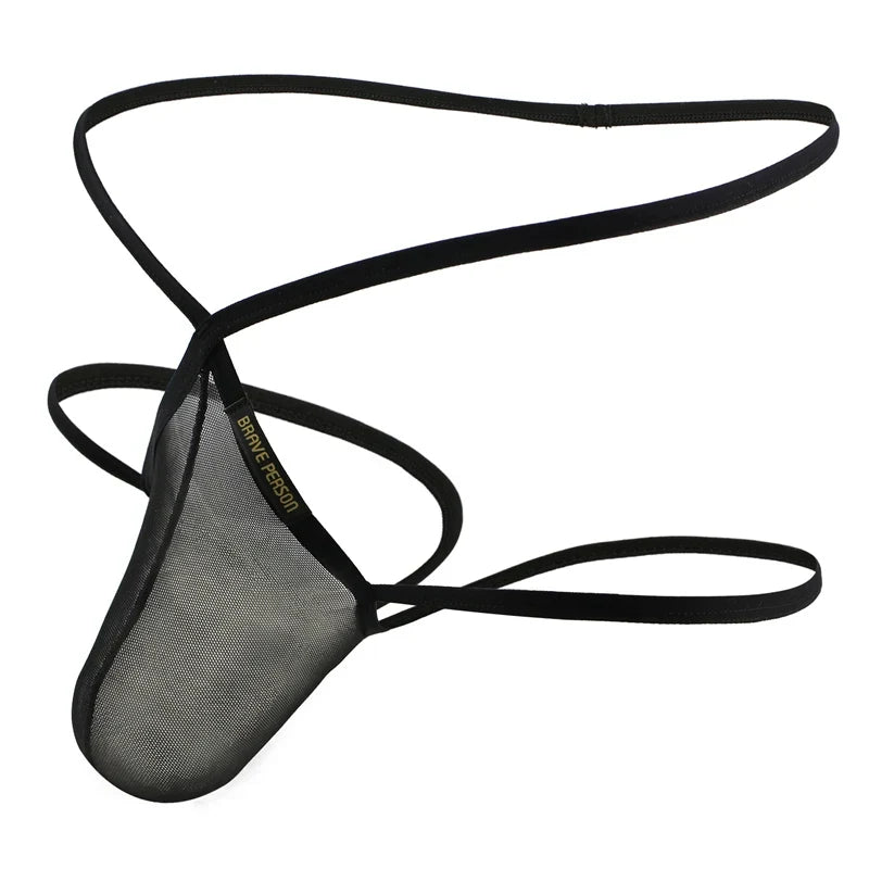 BRAVE PERSON Transparent Men's Thong