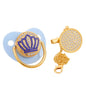 Baby Shower Gifts Baby Pacifier Rhinestone Pacifier Clips Princess