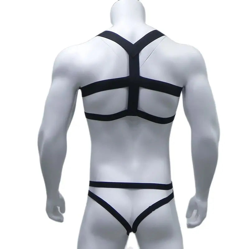 CLEVER-MENMODE Bondage Mens Harness