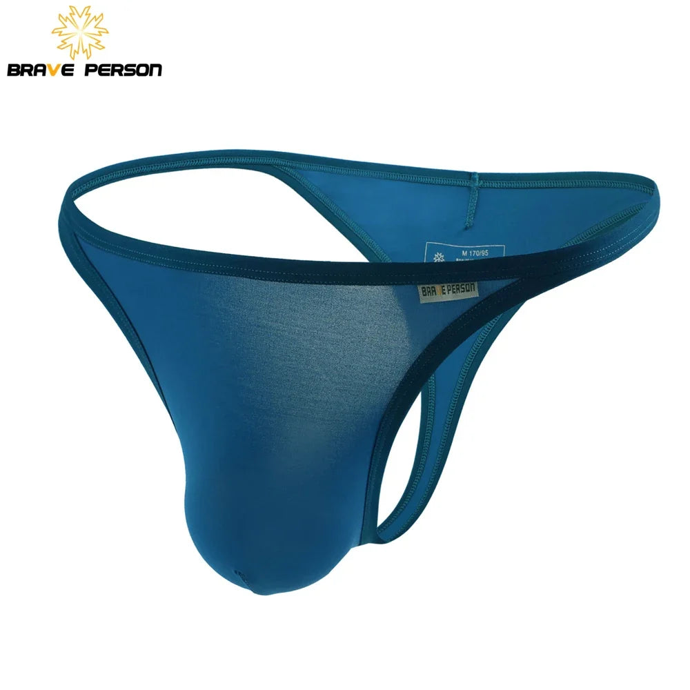BRAVE PERSON Men's Sexy Underwear Men Briefs Bikini Thongs