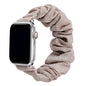 Apple Watch Scrunchie Band, Elastic Prints & Shimmer