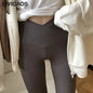 V-Lift Sharkskin High-Waist Leggings