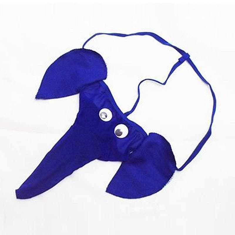 Men's Elephant Thong Underwear Cartoon Trunk T Panties Fashion G String Gag Gift