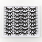SHIDISHANGPIN 3/5/16 Pairs Natural Long False Eyelashes Dramatic Fluffy 3D Mink Lashes Wispy Wholesale Eye Lashes Thick Cils