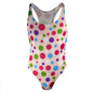 Brand Sexy mens underwear shaper print dot man bodysuit jumpsuit thongs mankini ZJH0869L