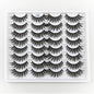 SHIDISHANGPIN 3/5/16 Pairs Natural Long False Eyelashes Dramatic Fluffy 3D Mink Lashes Wispy Wholesale Eye Lashes Thick Cils