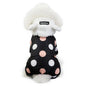 Dot Warm Pet Clothes for Dog Windproof Jackets Outdoor Fleece Hooded Coats Small Dog Winter Jumpsuit Clothing