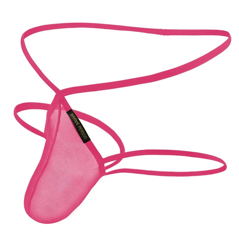 BRAVE PERSON Transparent Men's Thong